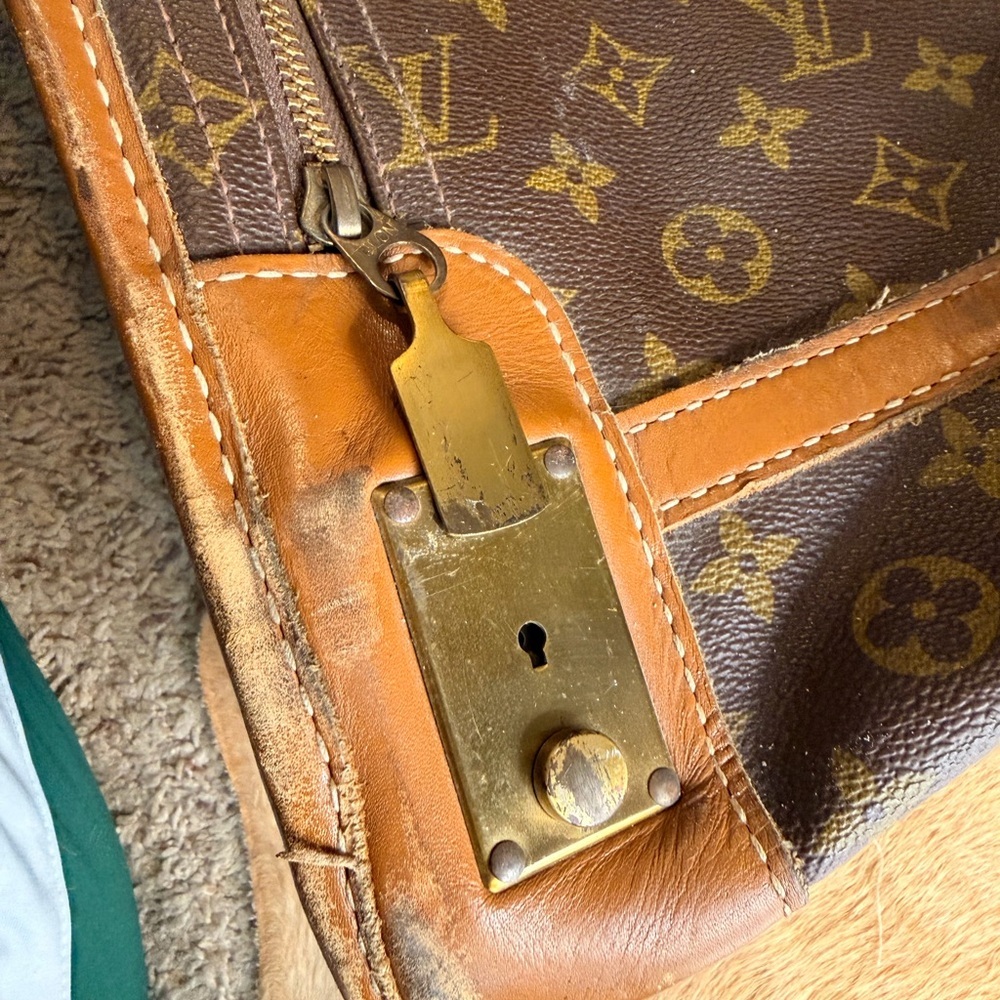 Louis Vuitton Monogram Canvas Travel Garment Bag in Brown and Tan - Picture 6 of 10